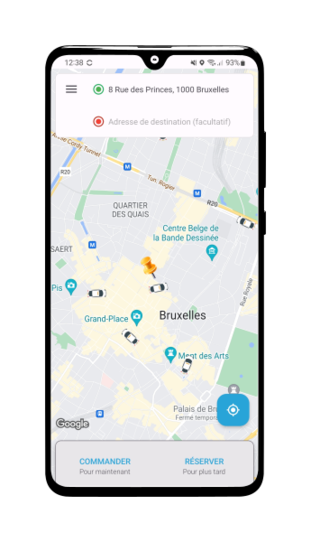 Taxis Bleus App